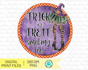 Trick or Treat  png, Halloween sublimation designs downloads, Halloween Witch sublimation png, Cute Halloween png printable