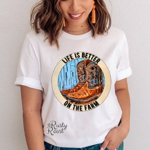 Life is Better on the Farm Png Farm Sublimation Designs - Etsy
