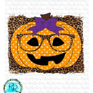 Cute Pumpkin png, Pumpkin sublimation designs downloads, digital download, kids Halloween png, Cute Halloween png, leopard, printable