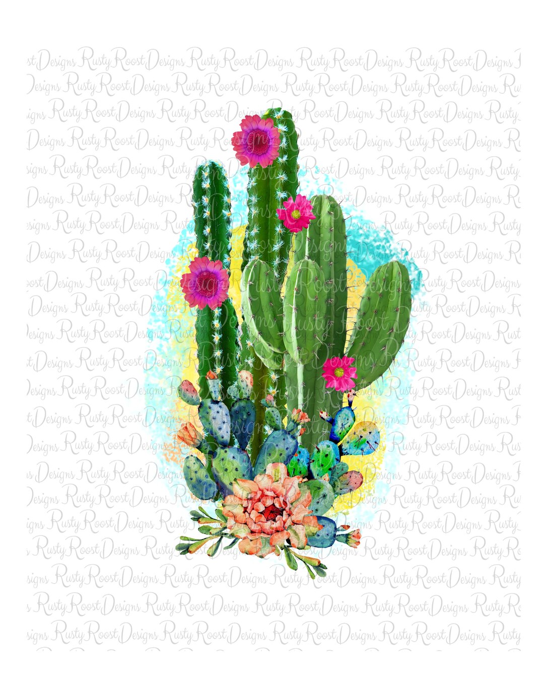 Cacti PNG Designs for T Shirt & Merch