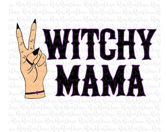 Witchy Mama png, Halloween sublimation designs downloads, digital download, sublimation graphics, Halloween png, Witch sublimation png