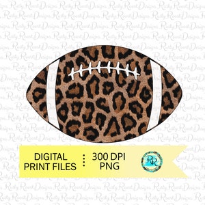 Fußball als png, Fußball Sublimation Designs Downloads, digitaler Download, Leopard Fußball als PNG, Sublimationsgrafiken, druckbare Kunst, Clipart