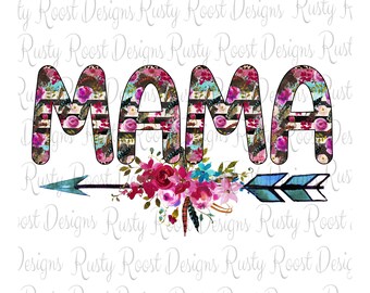 Maman png, téléchargements de motifs pour sublimation maman, téléchargement numérique, graphiques pour sublimation, design pour la fête des mères, aquarelles de fleurs, art imprimable,