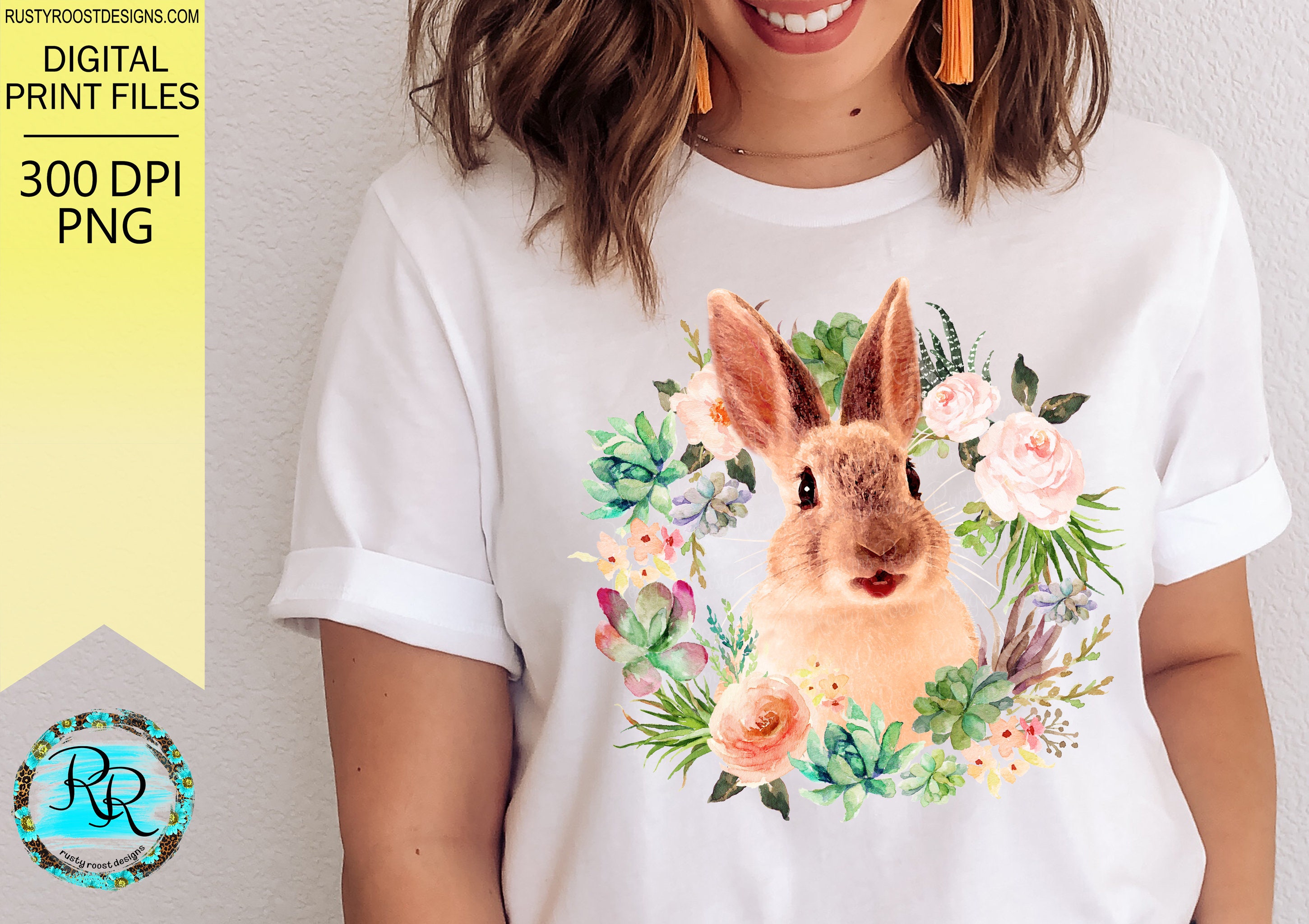 Easter Bunny Png, Rabbit Sublimation Design ,digital Download, Bunny ...