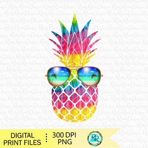 Pineapple sunglasses, Pineapple sublimation designs downloads, summer sublimation design, tropical Png, funny shirt Png