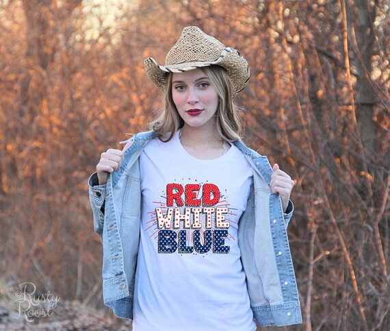 Instant Download 4th Of July Red White And Blue Printable Sublimation Or Print /& Cut Design Red Wild And Blue PNG 300 DPI