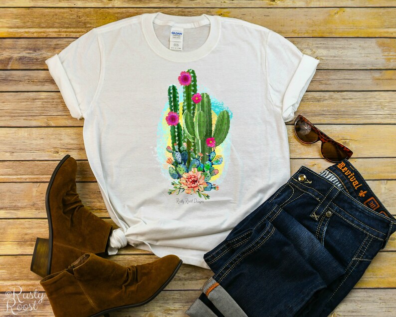 Cactus sublimation designs downloadsCactus pngwatercolor | Etsy