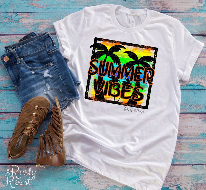 Download Summer Vibes pngsummer sublimation designs ...