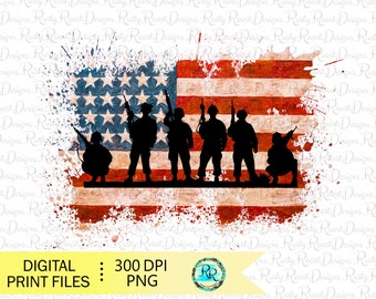 American soldier png, patriotic sublimation designs downloads, digital download, Soldier png design, sublimation graphics, Memorial day png