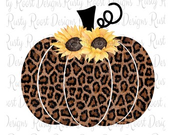 Leopard pumpkin png,fall sublimation designs downloads,digital download,sublimation graphics,pumpkin sublimation,sunflower design,printable