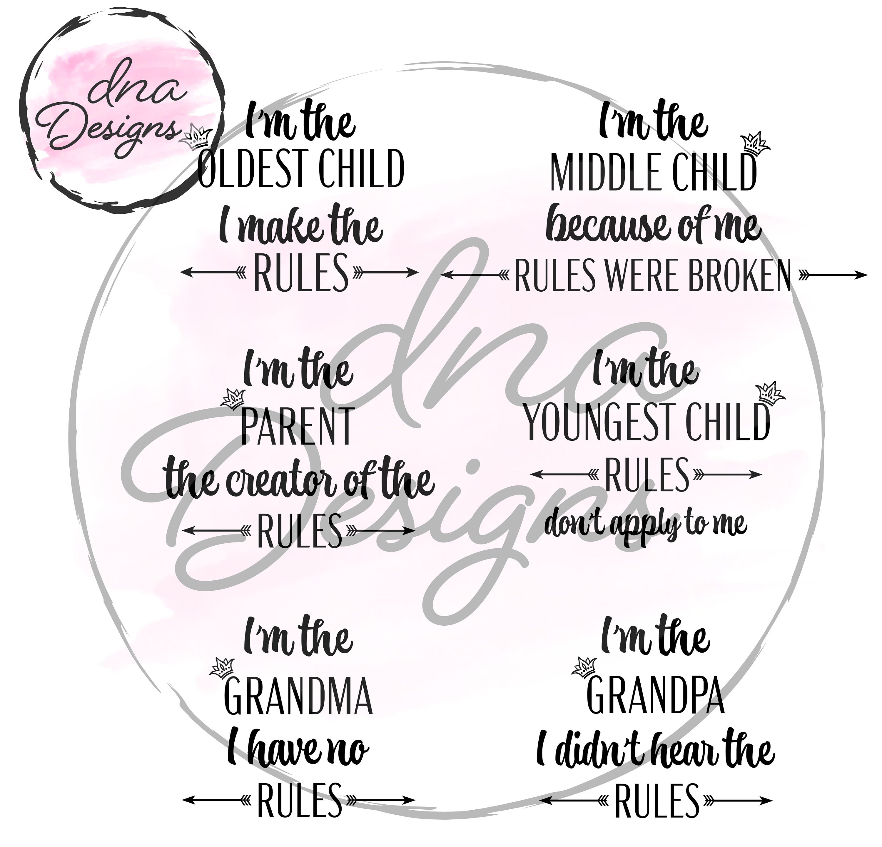 Free Free 77 Family Rules Svg SVG PNG EPS DXF File
