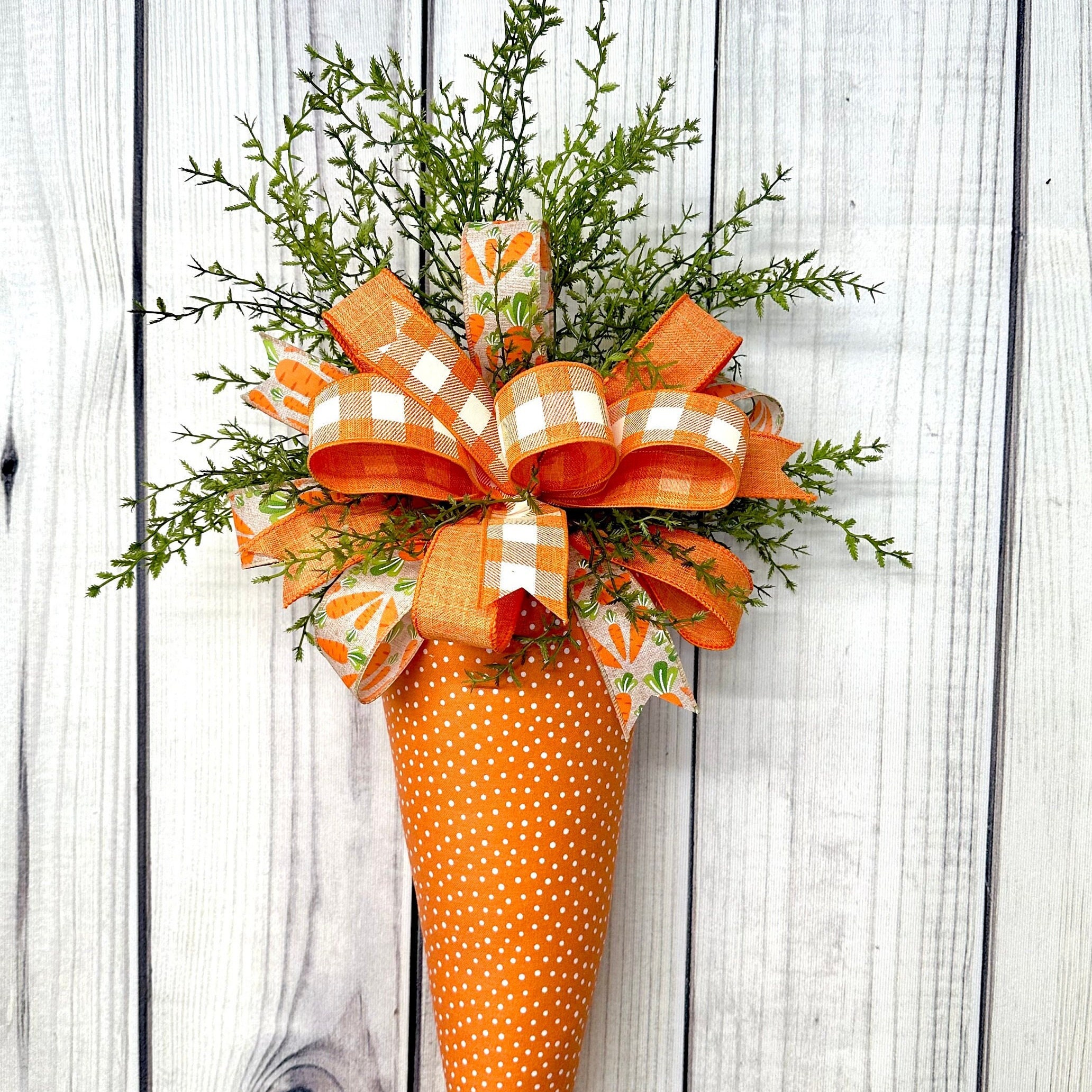 4Pcs Easter Carrot Ornaments Artificial Carrots Hanging Decorations Easter Carrots Hanging Pendant Decorations For DIY Crafts Home Party Holiday