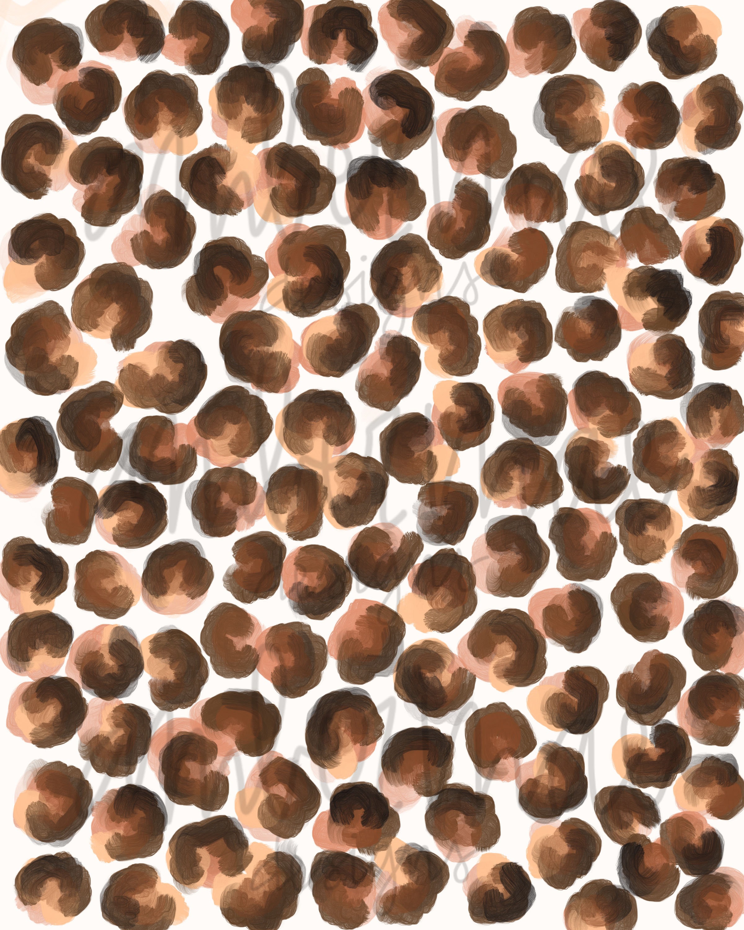 Cheetah Print// DIGITAL DOWNLOAD// Fun Animal Print Etsy