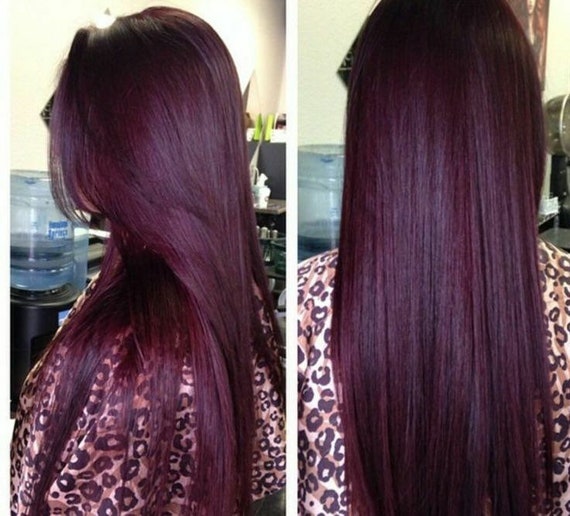 Herbal Hair Henna Hair Dye Powder Amla Shikakai Burgundy Etsy