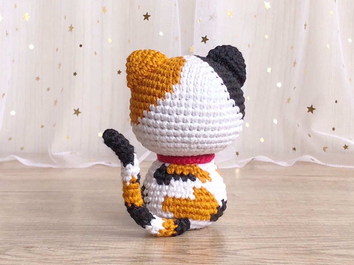 Minnie the little calico kitten pattern crochet cat pattern Etsy México