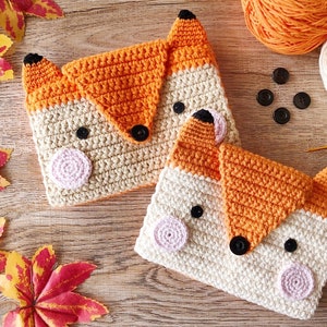 The Fox Crochet Hook Case Pattern crochet fox crochet hook holder crochet hooks fox case image 1