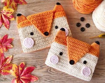 The Fox Crochet Hook Case Pattern | crochet fox | crochet hook holder | crochet hooks | fox case