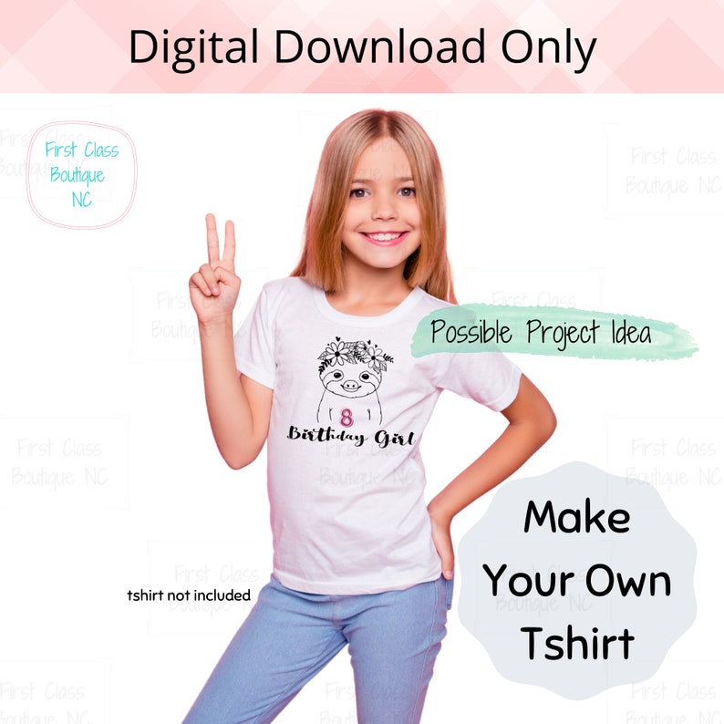 Download Sloth with Crown Birthday Girl SVG for Shirt Animal Iron-on | Etsy