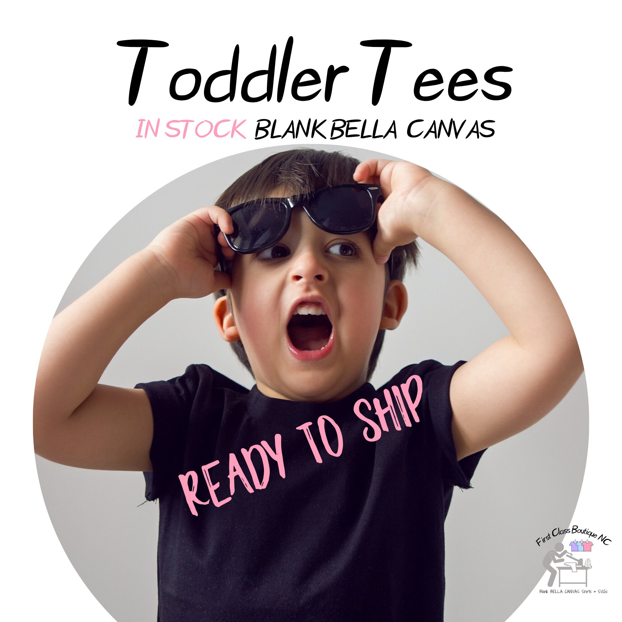 Bella Canvas Toddler Tshirt Plain Kids 