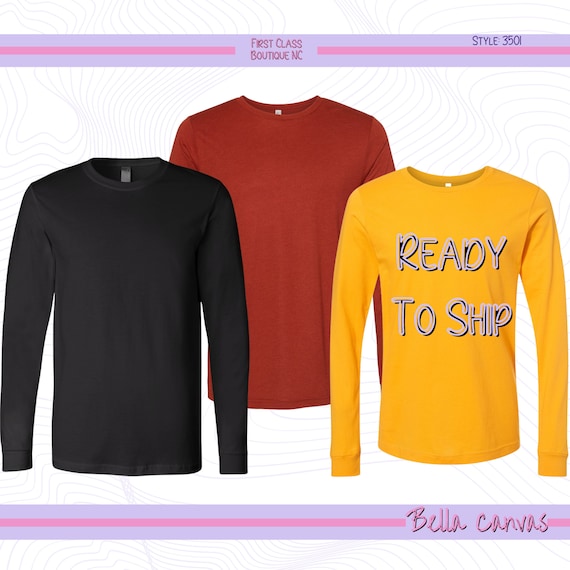 Bella canvas long sleeve womens deals