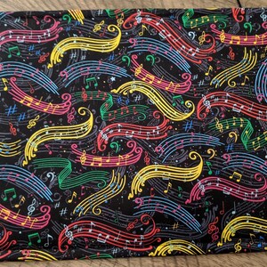 Project Bag - Cross Stitch Project Bag - Document Organization Bag - Music