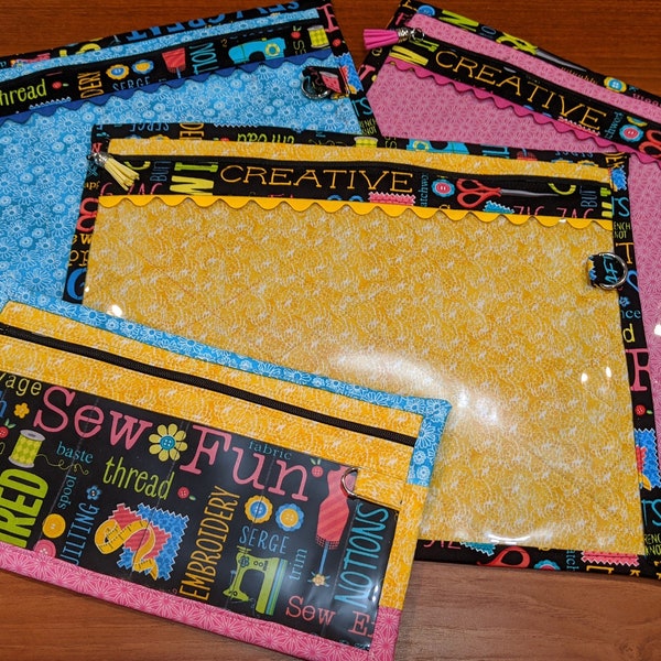 Dot Dot Goose Project Bags Etsy Dot dot goose project bags etsy