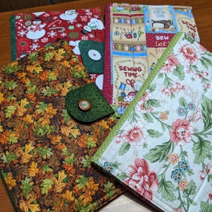 Cross Stitch Companion Organizer for all types of Needlework with ORT, thread catcher, Floss Bobbin Pages - Variety Collection