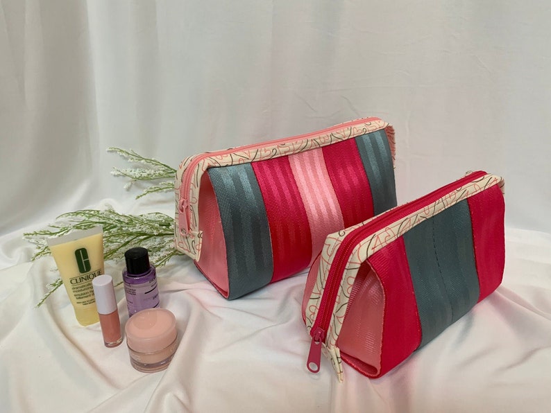 Custom Cosmetic Bags Gift Set Makeup Bags Set Seatbelt Etsy