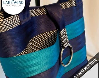 Bolso de mano con cinturón de seguridad personalizable: bolso duradero y colorido para el trabajo, los viajes y el día a día.