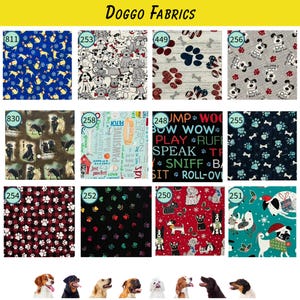 Project Bag for Cross Stitch, Embroidery, Needlework, Sewing - Dog Collection