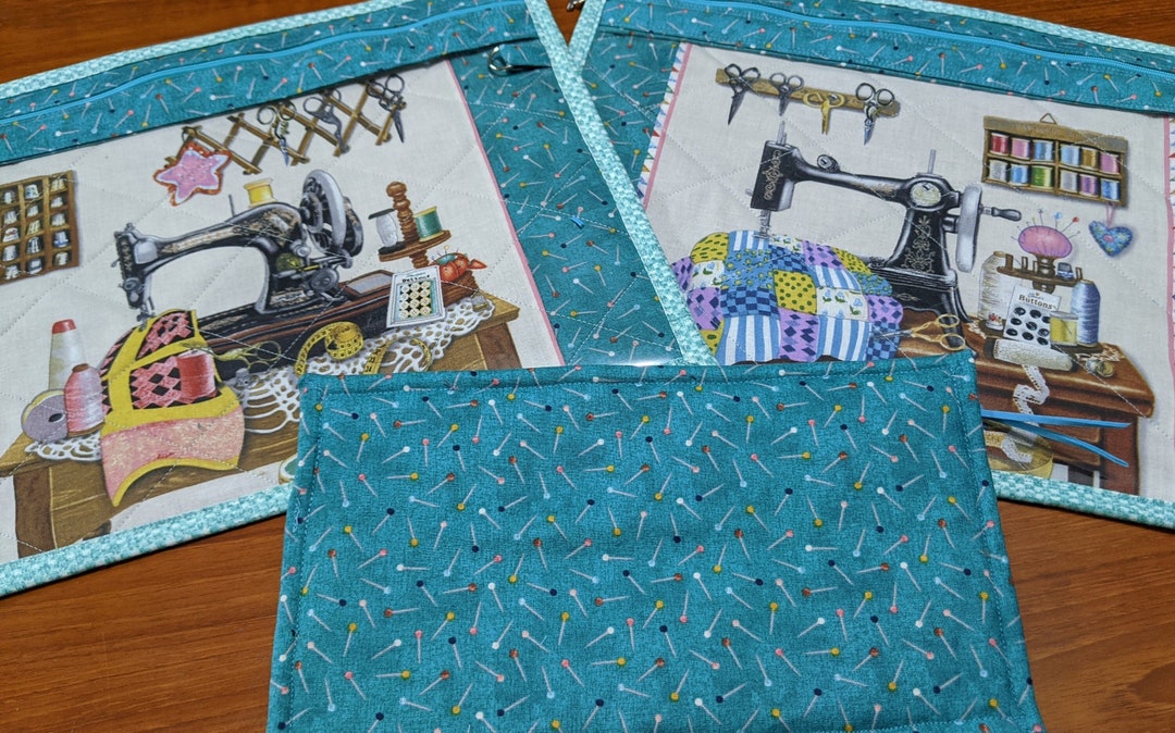 Project Bag Cross Stitch Project Bag Document Organization Bag Vintage