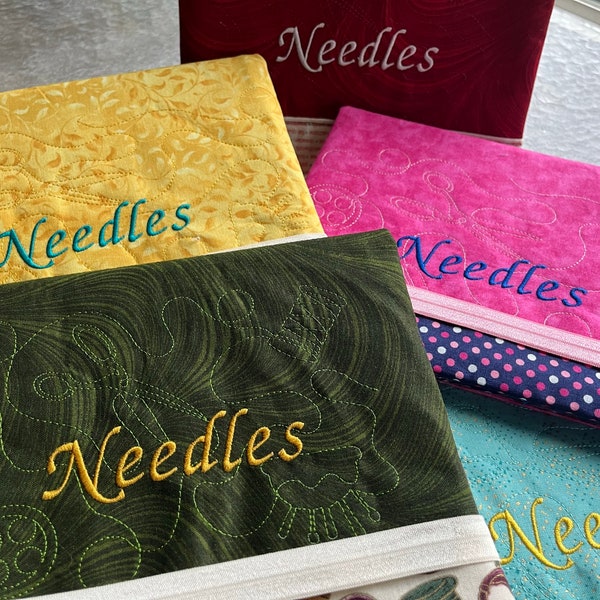 Sewing Machine Needle Book - Needle Case - Needle Organizer - Needle Keeper - Needle Pillow