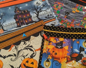 Project Bag - Cross Stitch Project Bag - Document Organization Bag - Halloween Collection