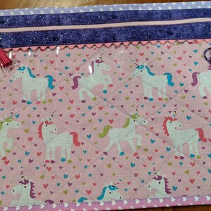 Project Bag -  Cross Stitch Project Bag - Needle Work - Vinyl Front - Youthful Stitchers Variety