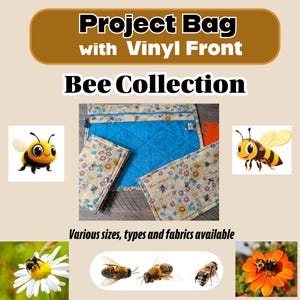Project Bag - Cross Stitch Project Bag - Document Organization Bag - BE COLLECTION