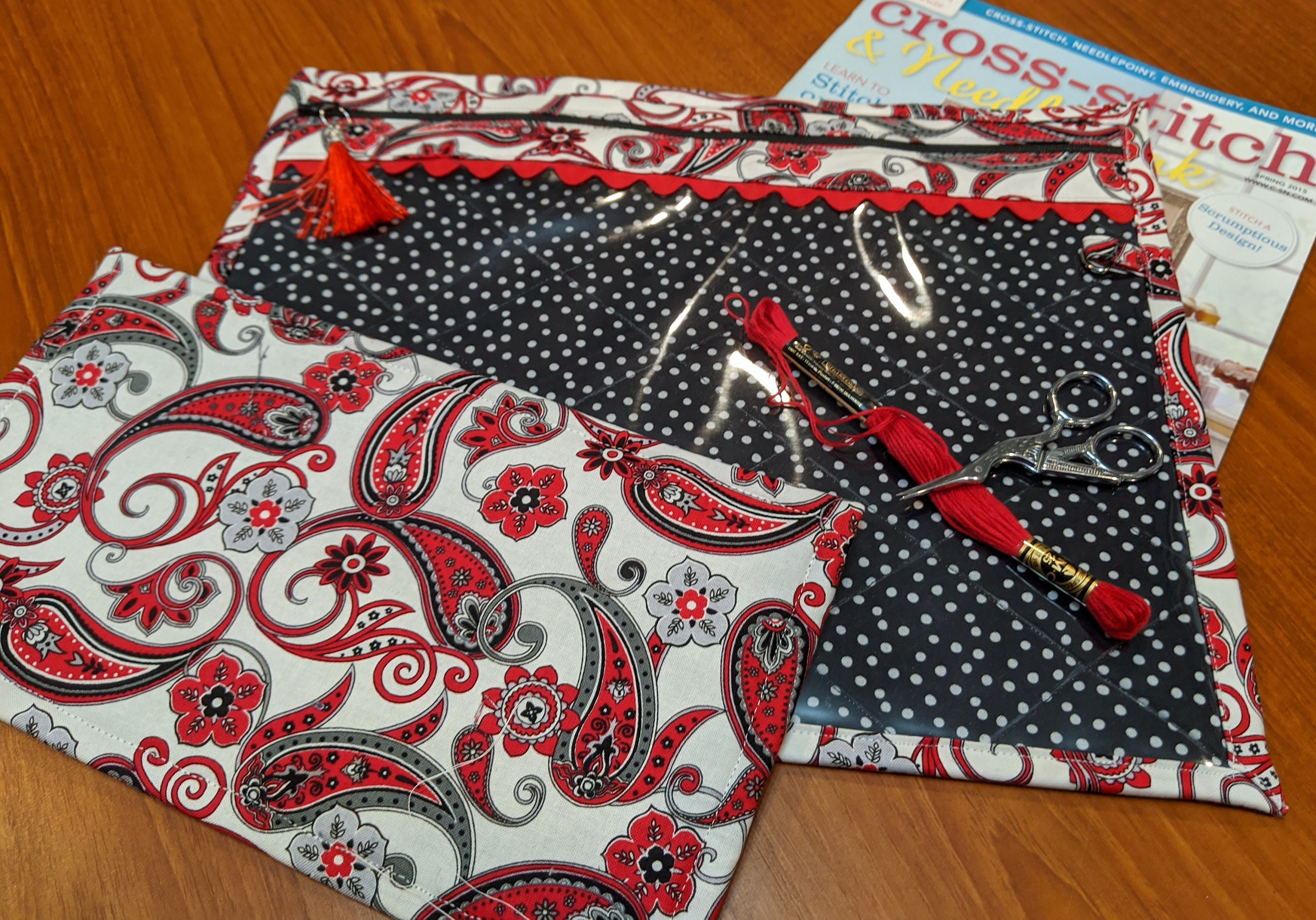 Cross Stitch / Project Bag Vinyl Front skuMMB1 Etsy