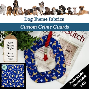 Needlework Grime Guards for Frames and Hoops - Dog Collection