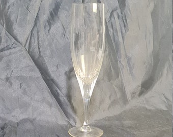 Vintage crystal cut  glass sekt glass by Rosenthal