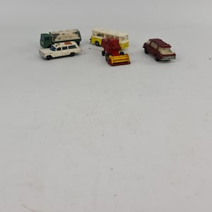Set of 5 vintage matchbox toy cars