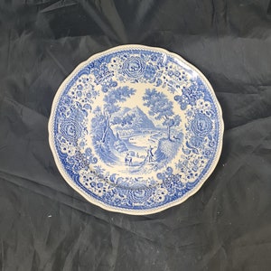 Vintage Villeroy and Boch plate deco Bergenland