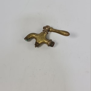 Vintage brass tap