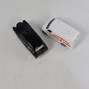 Two vintage Corgi diecast cars