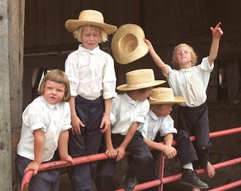 Amish Fotografie, "Bound for Greatness" Amish Print, Kunstdruck, Amish Boy, Country Dekor, Amish Boys, Geschenk für Freund