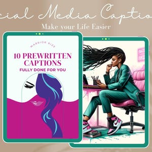 Pre-Written Reel Captions & Hooks | 10 Engaging Instagram Caption Templates for Viral Reels (Digital Download)Done-for-You Content