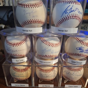 Autographed MLB Baseballs with COAs afbeelding 1