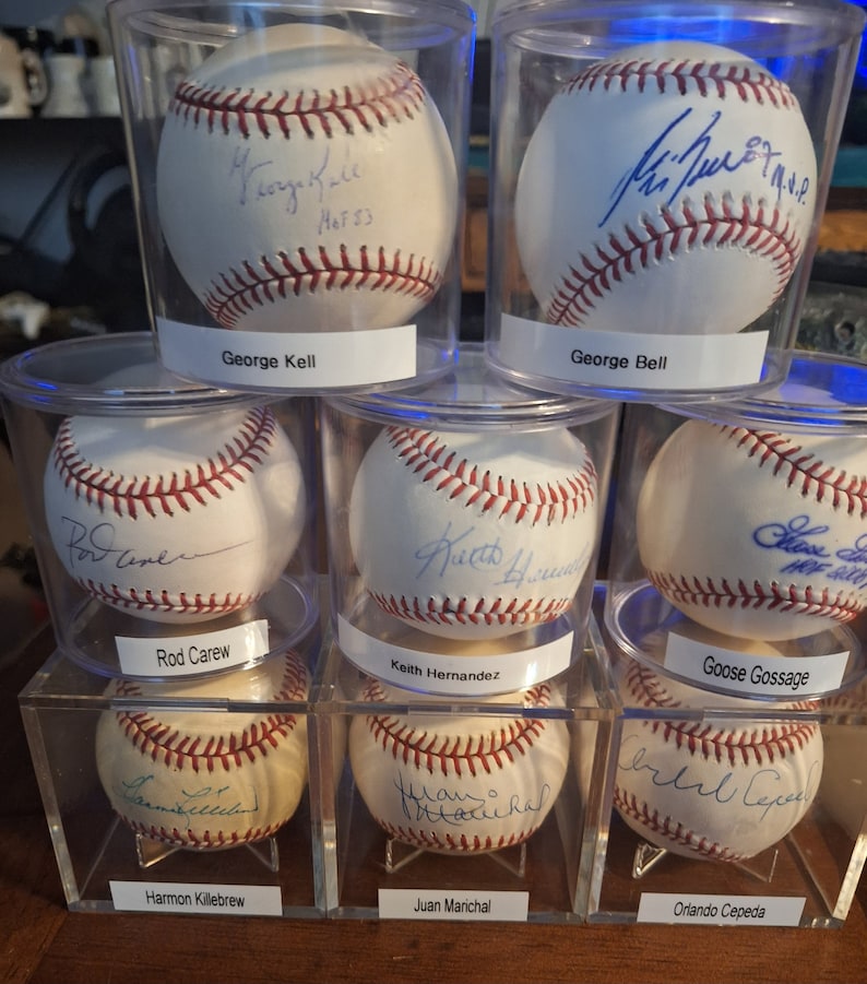 Autographed MLB Baseballs with COAs afbeelding 1