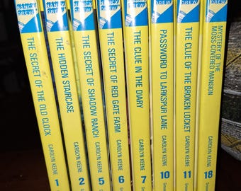 Nancy Drew Books Lot of 8