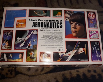 Vintage 1973 Logix Aeronautics Experiments with Project book