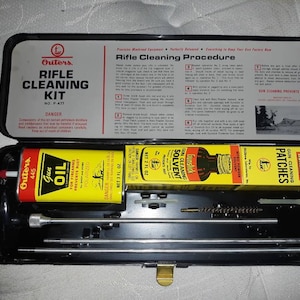 Vintage Outers 22 Caliber Rifle Cleaning Kit