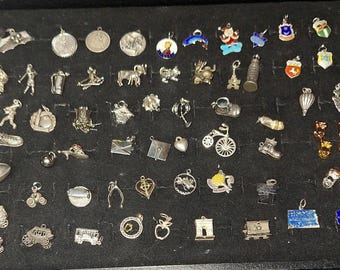 Sterling Silver Charms (28 Charms)